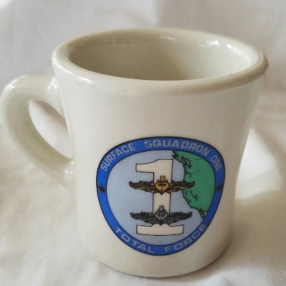 Surface Squadron Total Force Coffee Mug With "Ronald Wesley" Name On it. - Picture 1 of 6